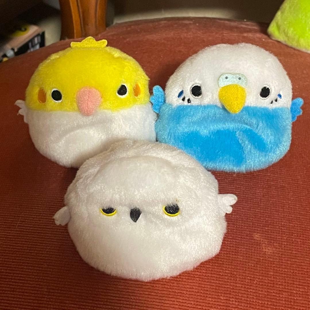 大人気　とりだんご 三英貿易　鳥　ぬいぐるみ　マスコット　9匹まとめ