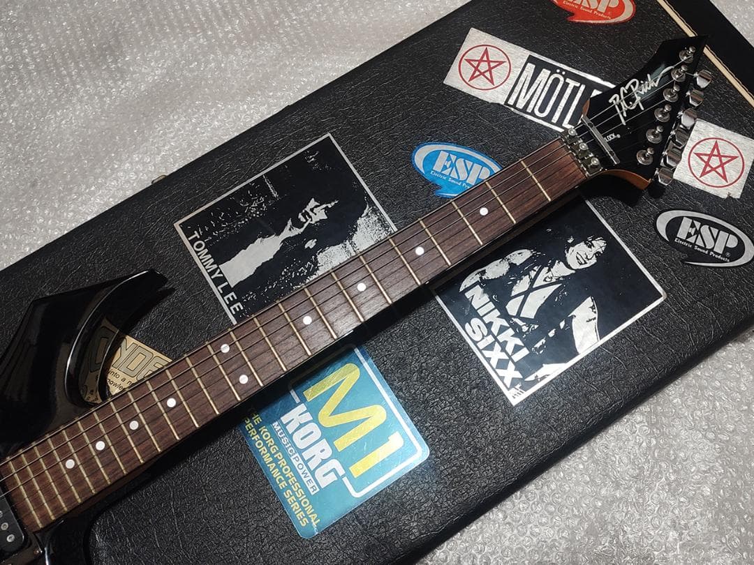 B.C. RICH Warlock エレキギター 86年 日本製 ハードケース付