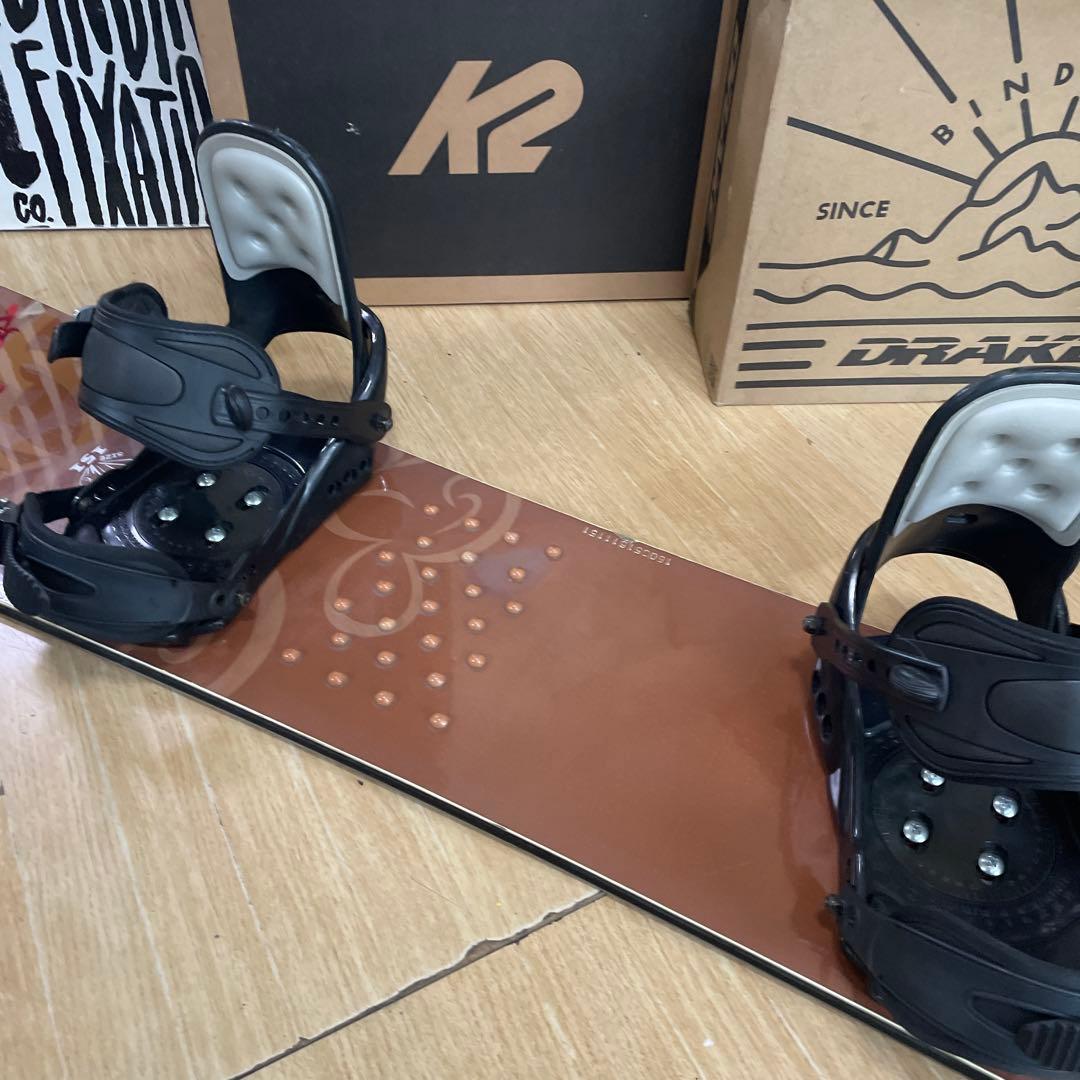 YONEX　良質国産　バインディング付スノーボードセット　ヨネックス