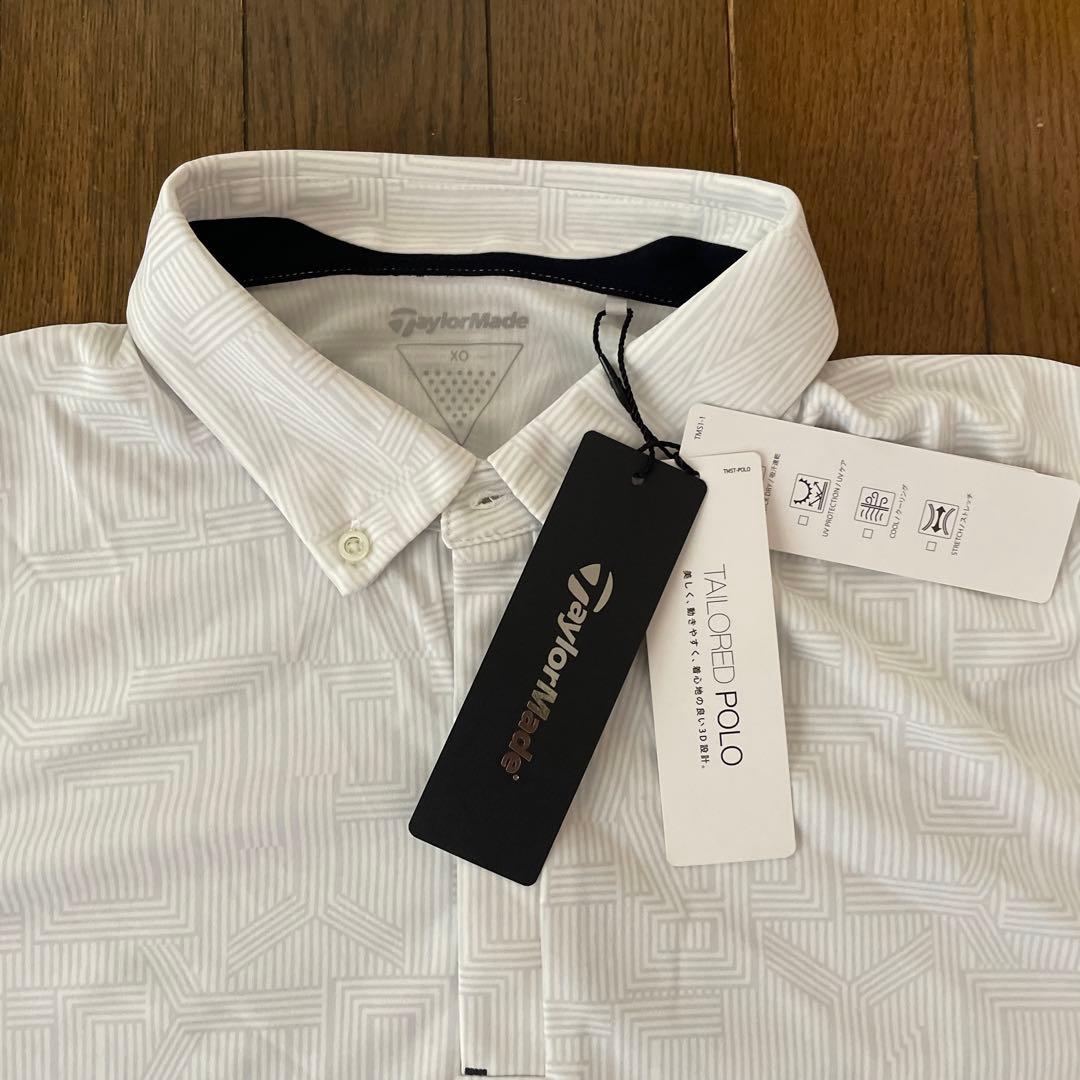 【未使用】TaylorMadeテーラーメイドポロシャツJLY-36/XOグレー系
