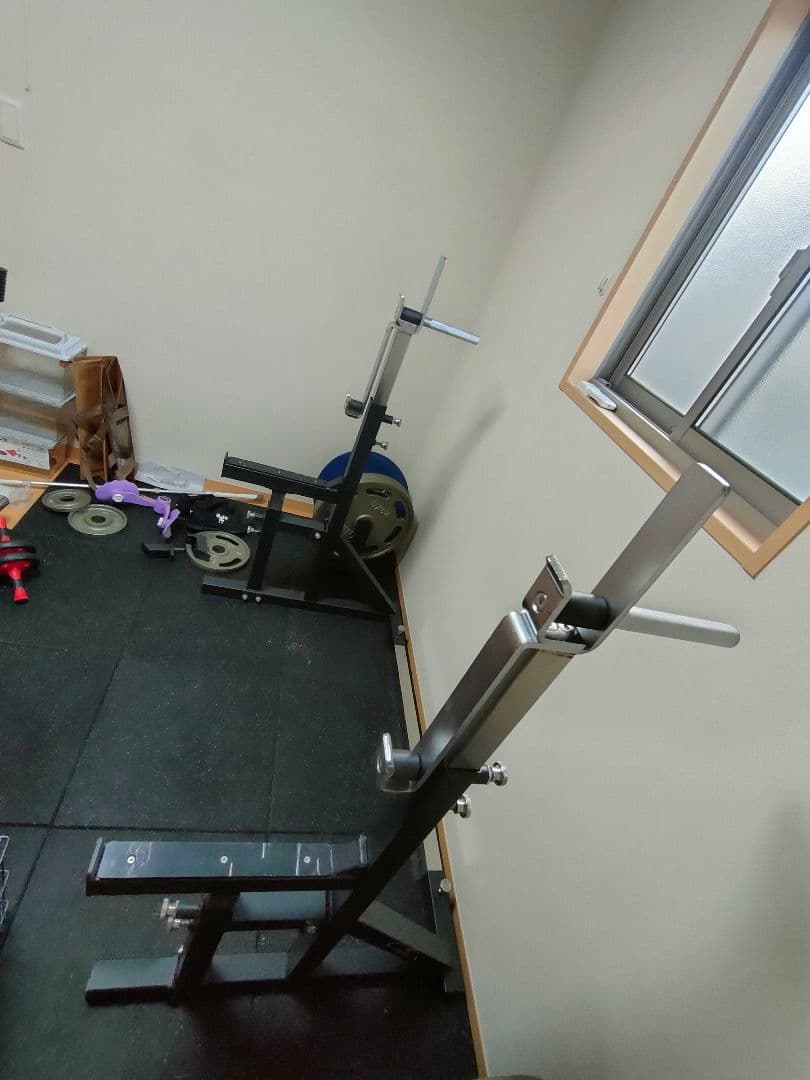 パワードラゴン社製　スクワットラック　コンボラック　セーフティー付　埼玉引取限定