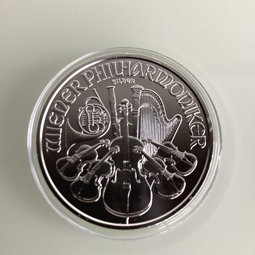 2020年　オーストリア　ウィーン銀貨　1オンス　純銀　現物資産