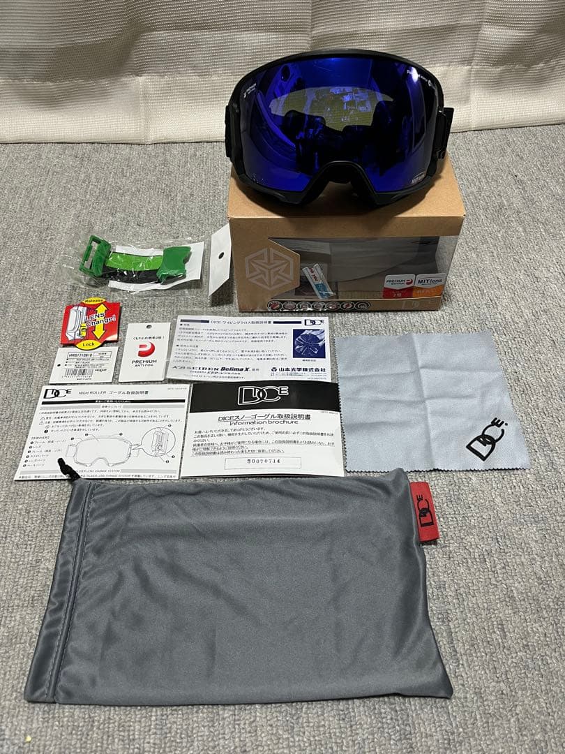 DICE ゴーグル　HIGHROLLER