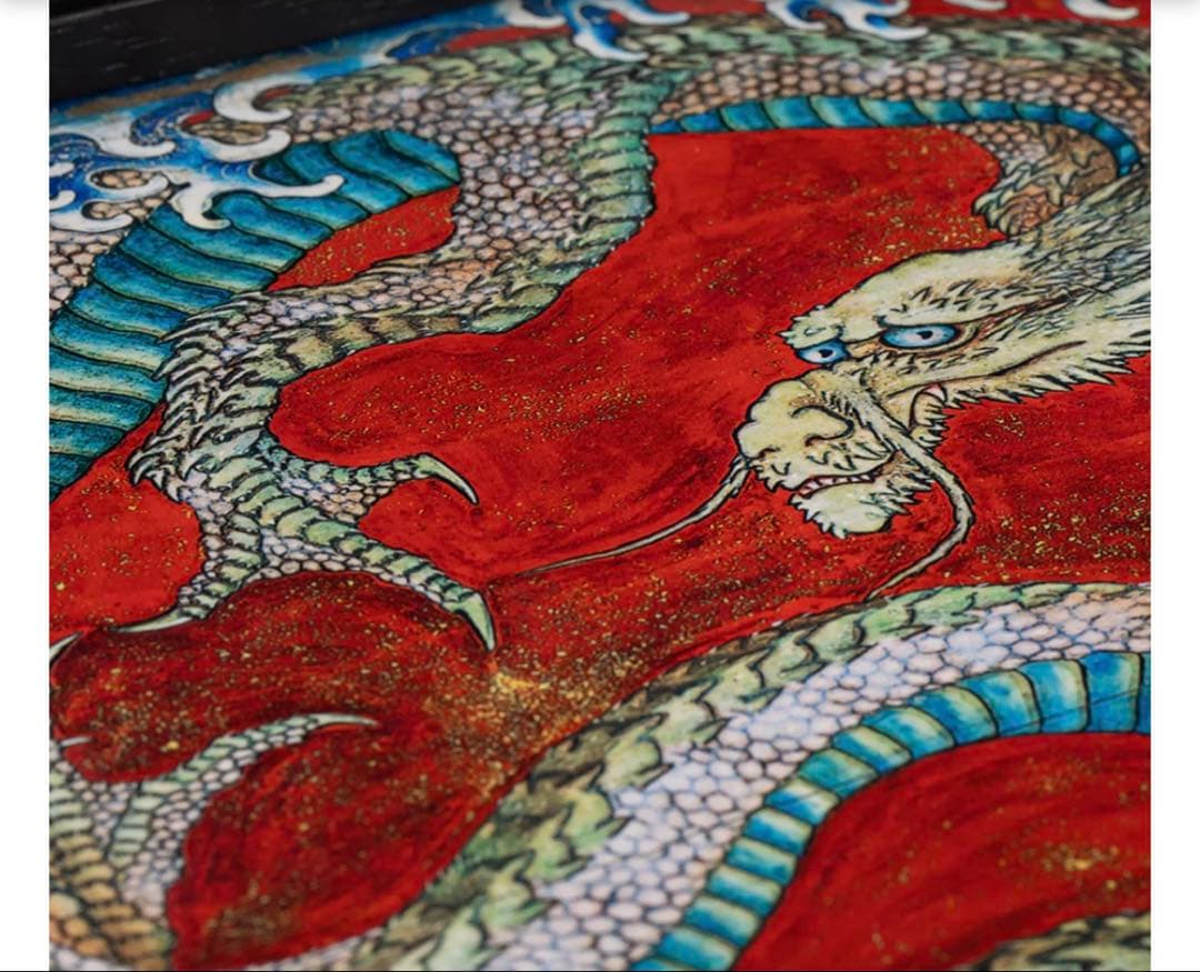 北斎館　龍図　葛飾北斎