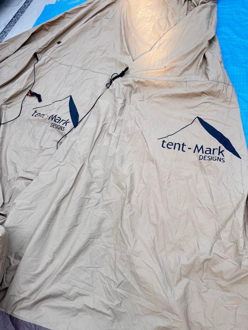 テンマク デザイン サーカスTC ワンポールテント グラウンドシートハーフ付き