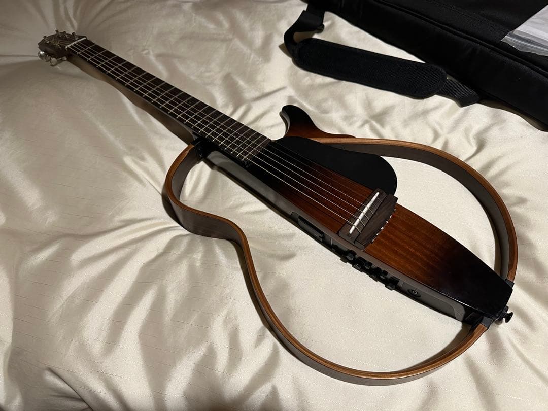 YAMAHA SLG200S ケース付き サイレントギター