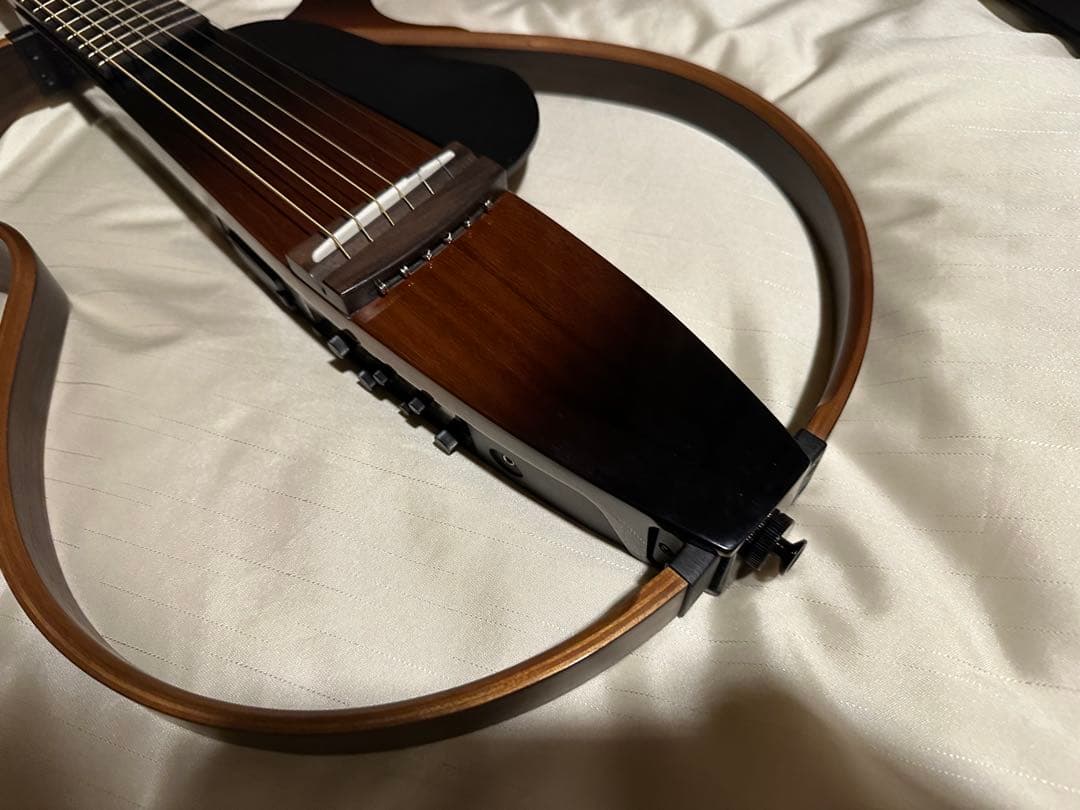 YAMAHA SLG200S ケース付き サイレントギター