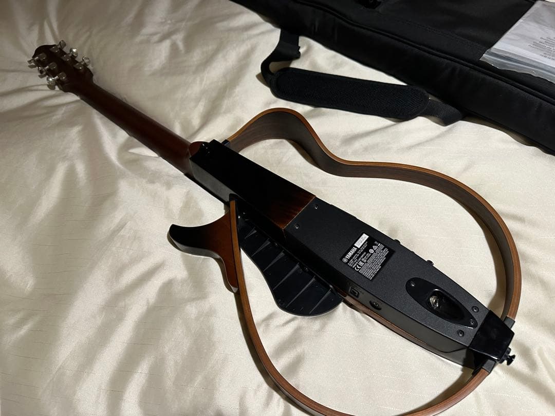 YAMAHA SLG200S ケース付き サイレントギター