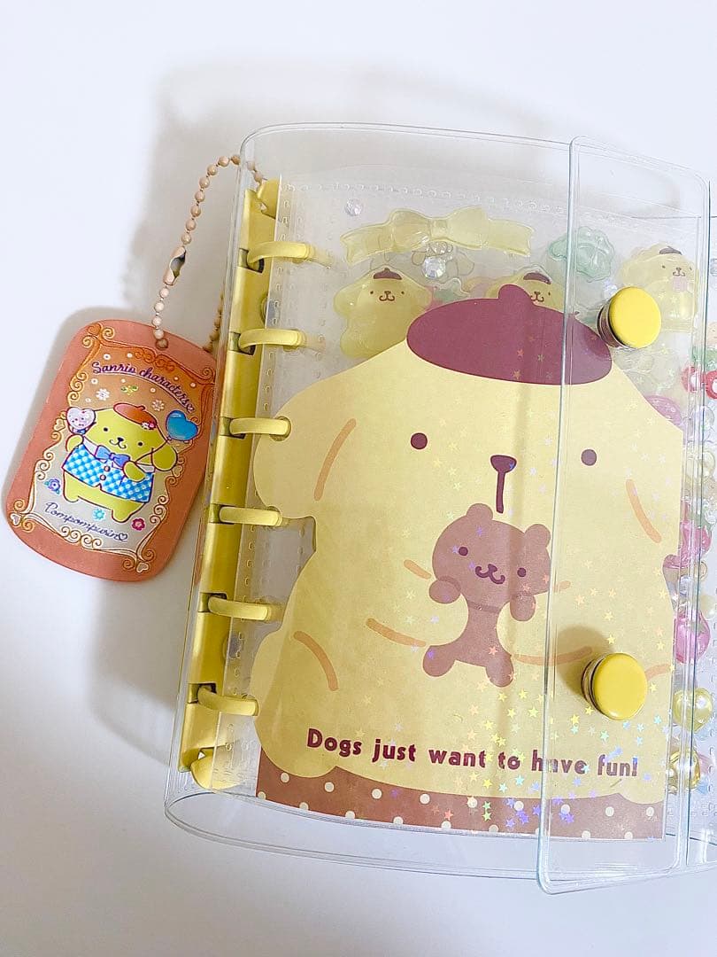 シール帳　完成品　ポムポムプリン　はぴだんぶい　マイメロディ　クロミ　サンリオ
