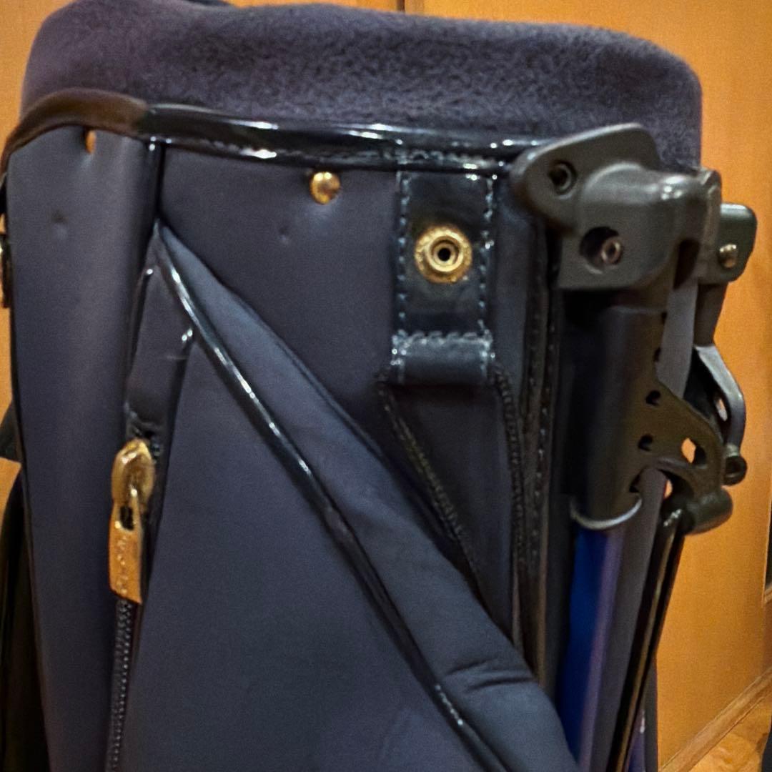 muta ゴルフバッグ スタンド付き ネイビー 8