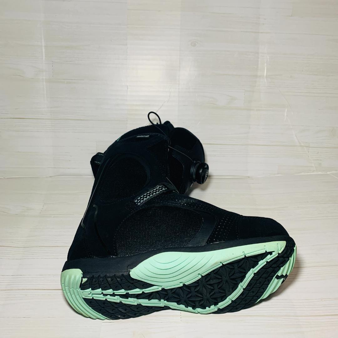 女性用スノーボードブーツ Boaシステム ブラック #0295