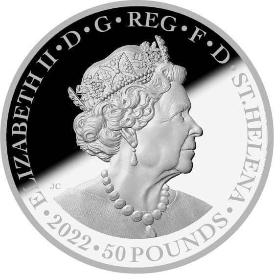 2022年 セントヘレナ フェアリークイーン 1オンス プルーフ銀貨 PF69