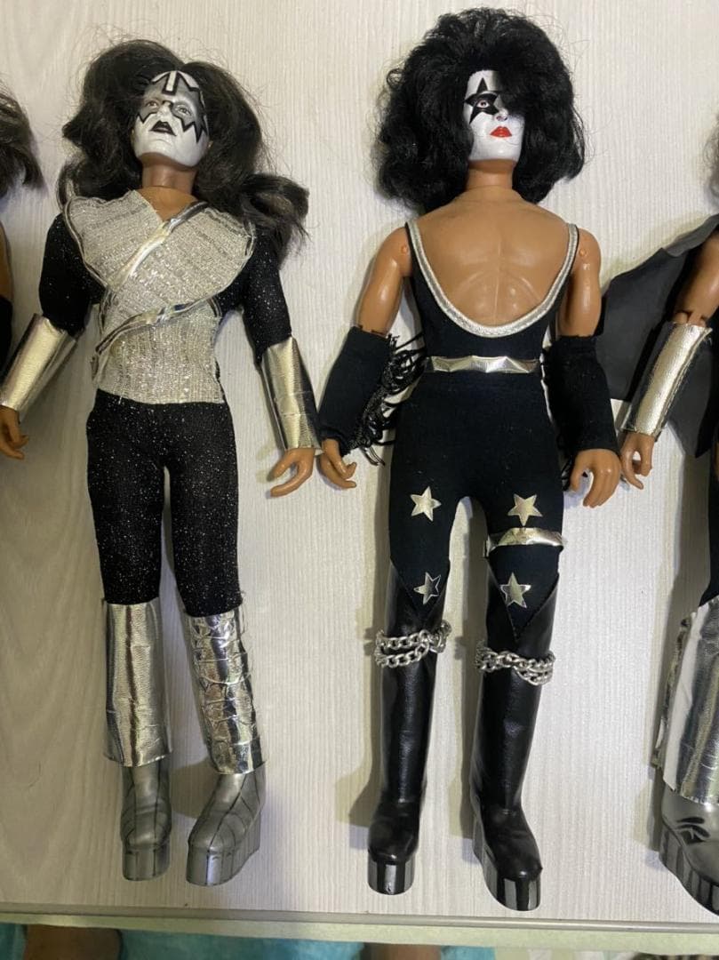 KISS・フィギュア MEGO社　ドール　4体セット+１体