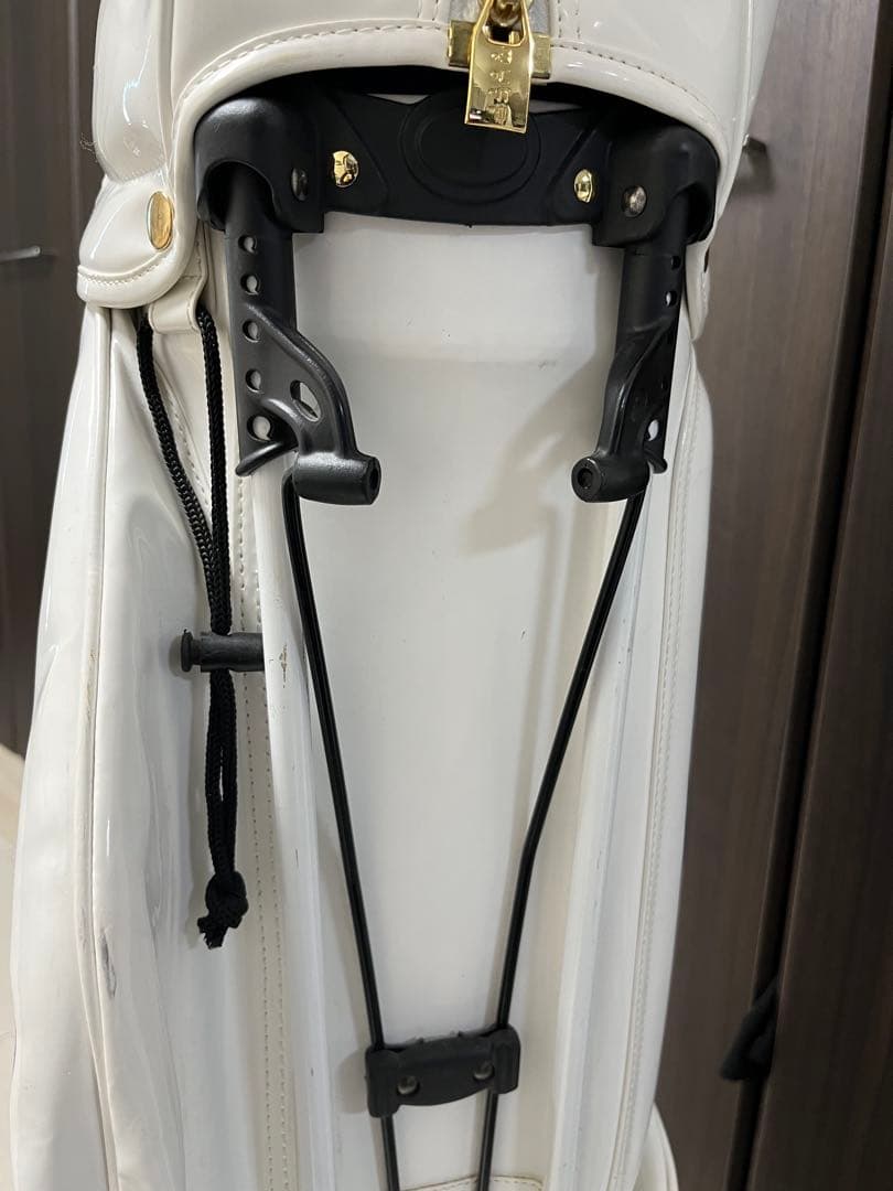 Nunuムータマリン スタンド式 キャディバッグ エナメル