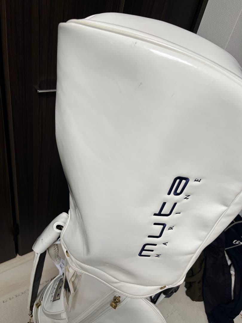 Nunuムータマリン スタンド式 キャディバッグ エナメル