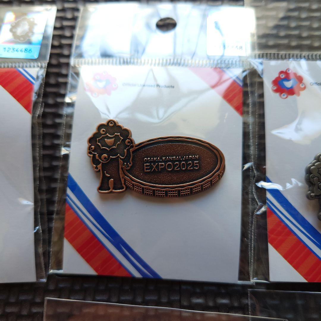 EXPO2025 ミャクミャク コミャク ピンバッジ6個セット
