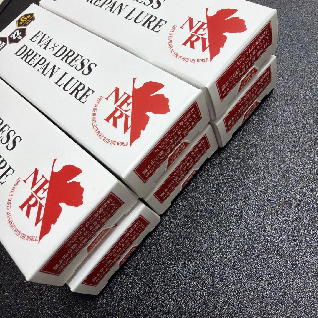 未開封新品 エヴァンゲリオン ドレパンルアー EVA×DRESS 6個セット