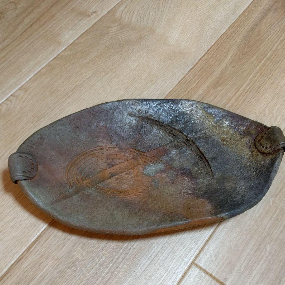 値下げ中！　備前焼　オードブル皿