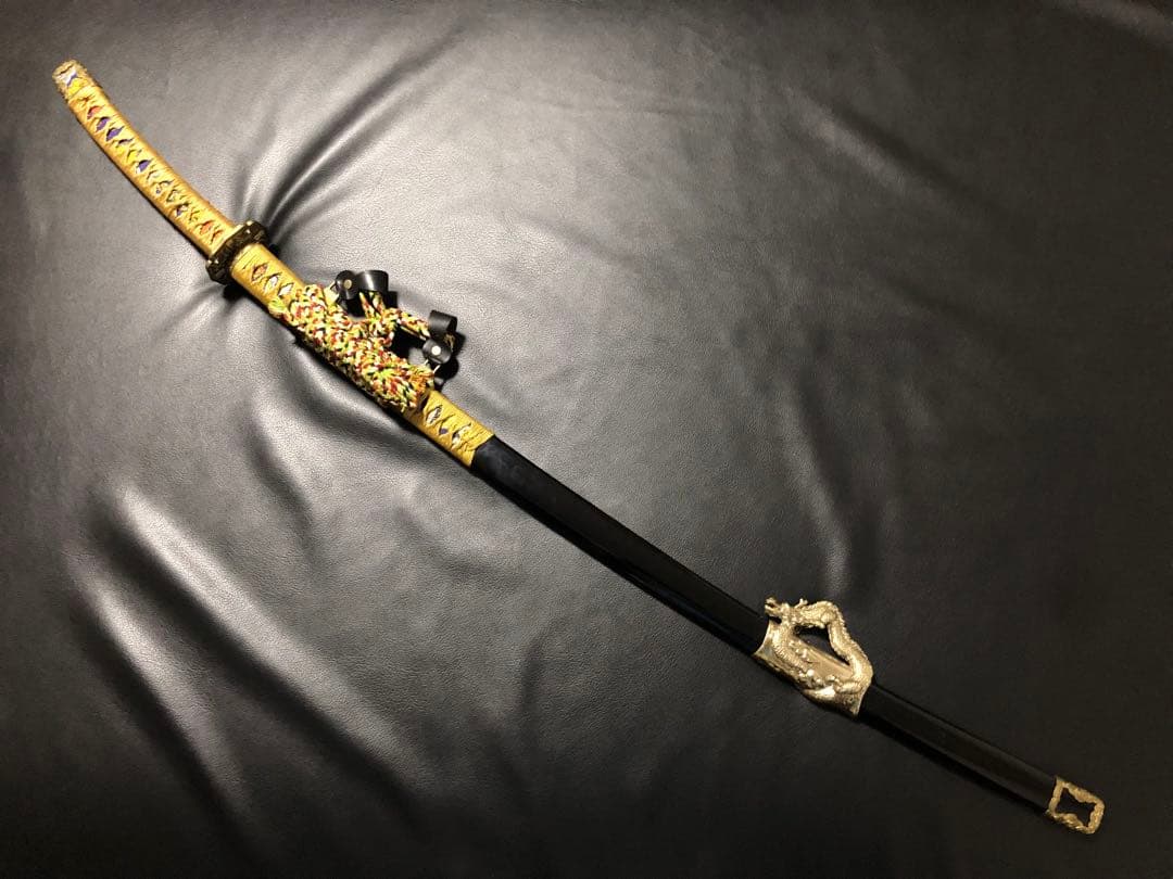 刀　かたな　剣　樋入龍掘り刀身　長尺　模造刀　模擬刀　舞踊　大衆演劇