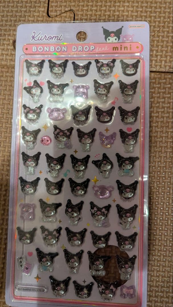 ボンボンドロップシールミニ　サンリオ