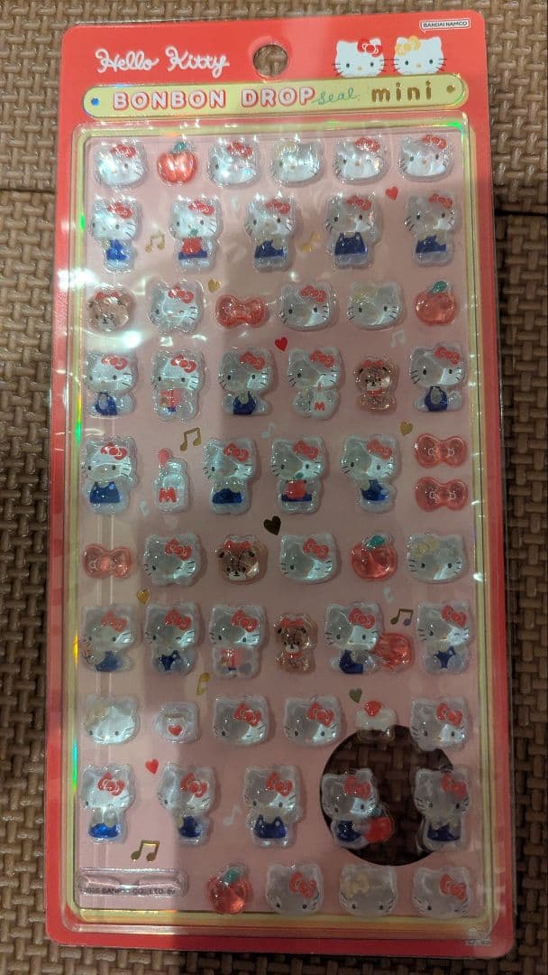 ボンボンドロップシールミニ　サンリオ