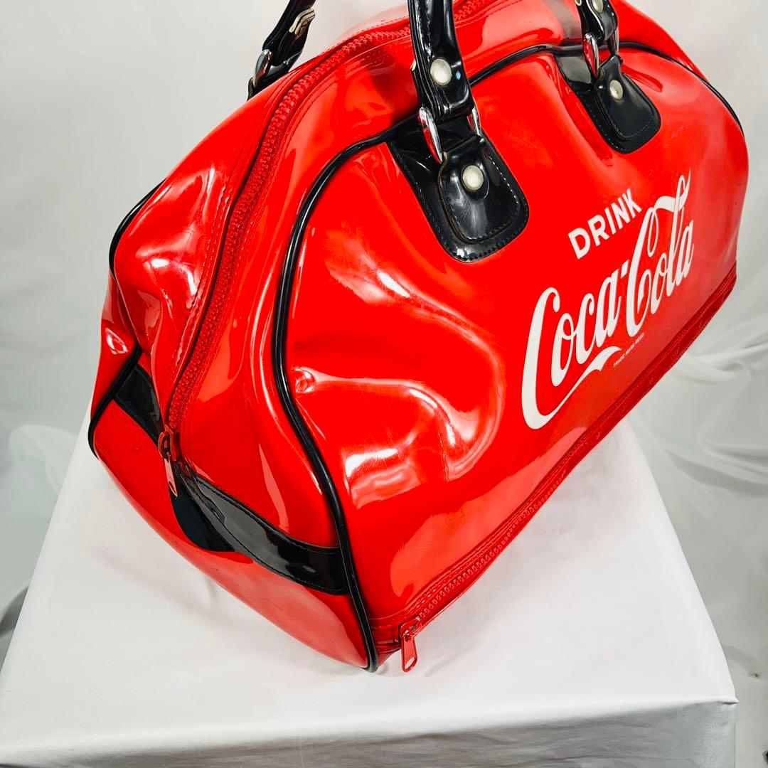 Coca-Cola ボストンバッグ エナメルスポーツバッグ　ヴィンテージ