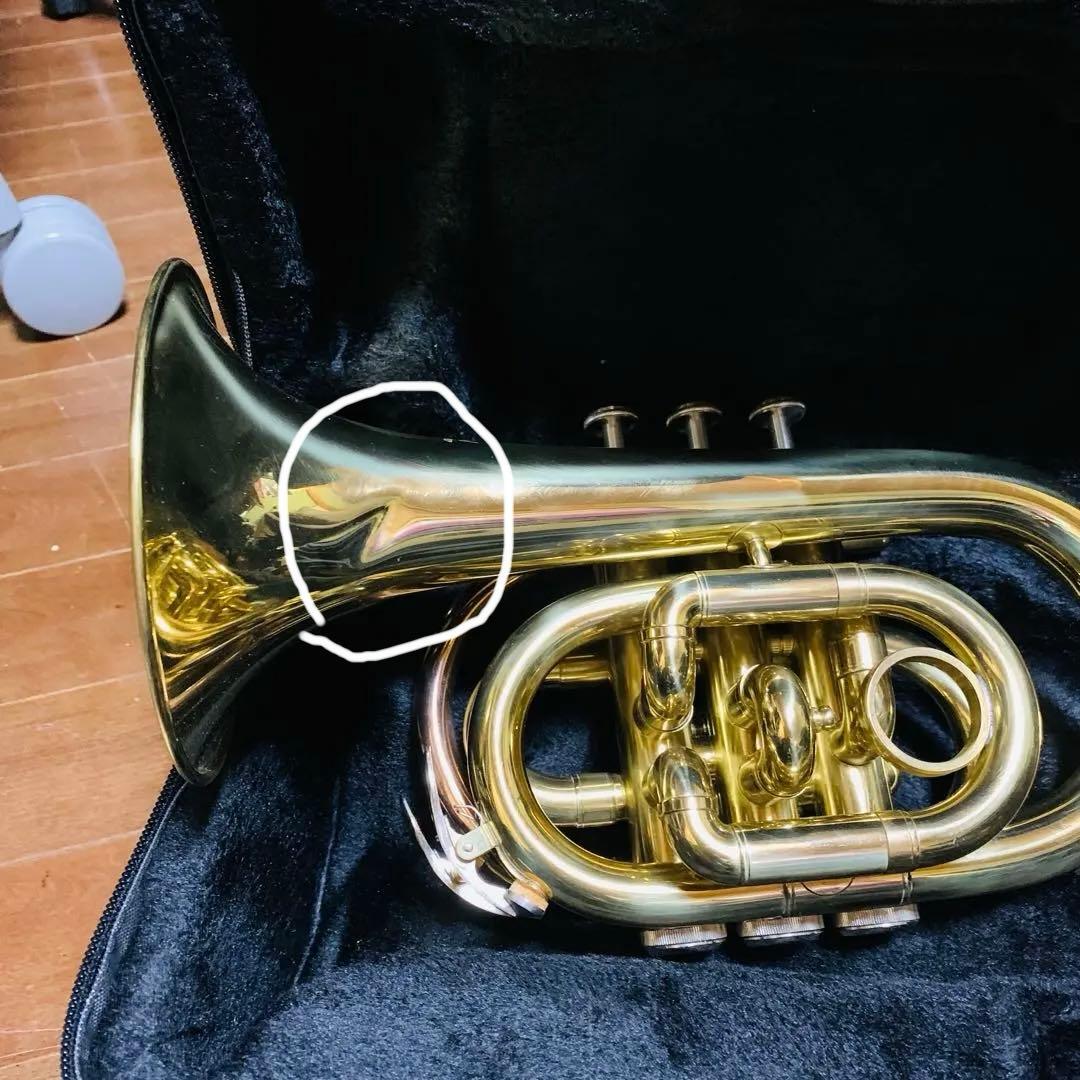 美品‼️ J.Michael ジェイマイケルポケットトランペット