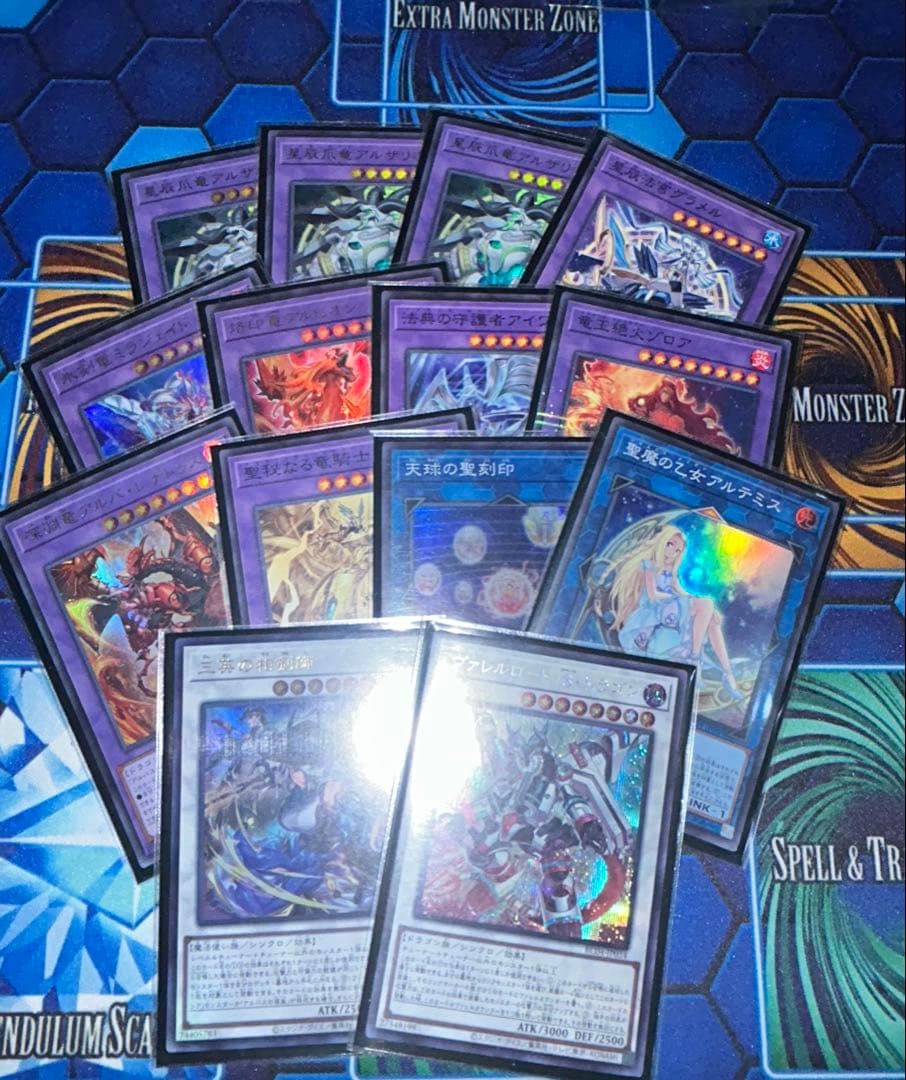 ドラゴンテイル アルザリオン　白き竜の落胤　等　 烙印　マギストス　デッキパーツ