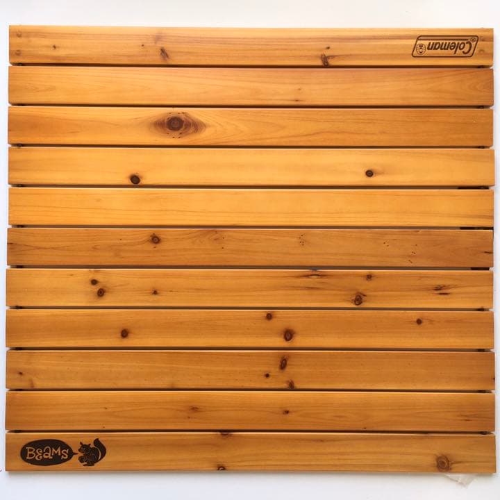 COLEMAN×YUSUKE HANAI×BEAMS ウッドロールテーブル