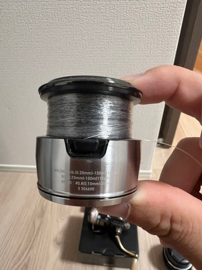 24セルテート2500-H SLPカスタム　純正スプールとハンドル付き