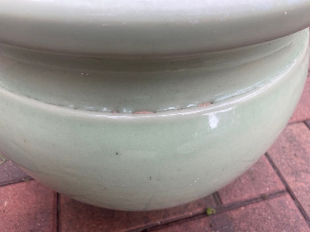 金魚鉢　メダカ　亀　陶器製