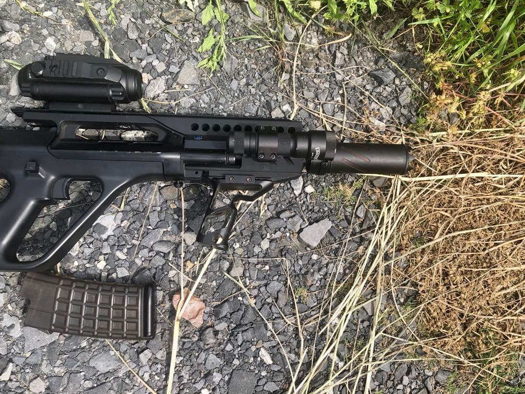 東京マルイ　スタンダード電動ガン　ステアーAUG 外装カスタム　中古