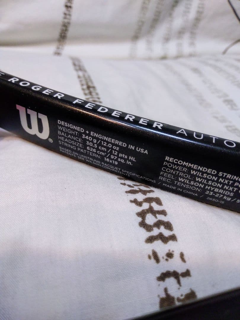 ✨希少✨ウィルソン Pro Staff RF97 340g テニスラケットG2