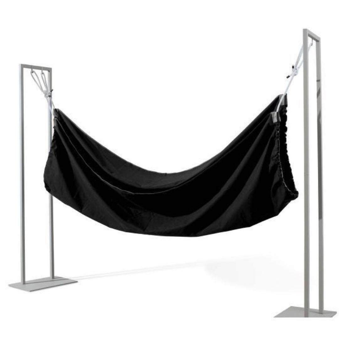 エルメス　ハンモック　キャンバス×レザー製