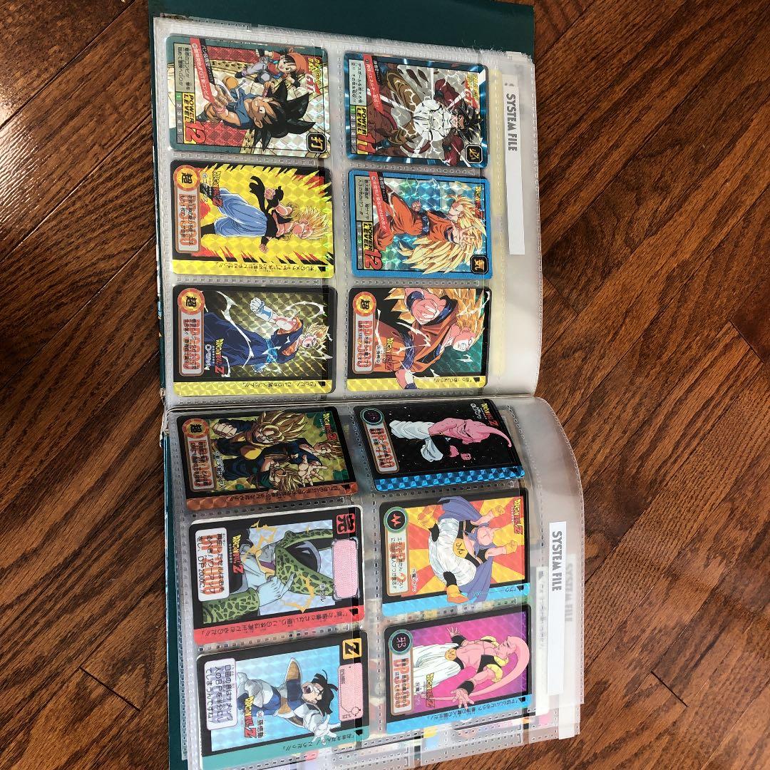 ドラゴンボールカードダスとファイルセット