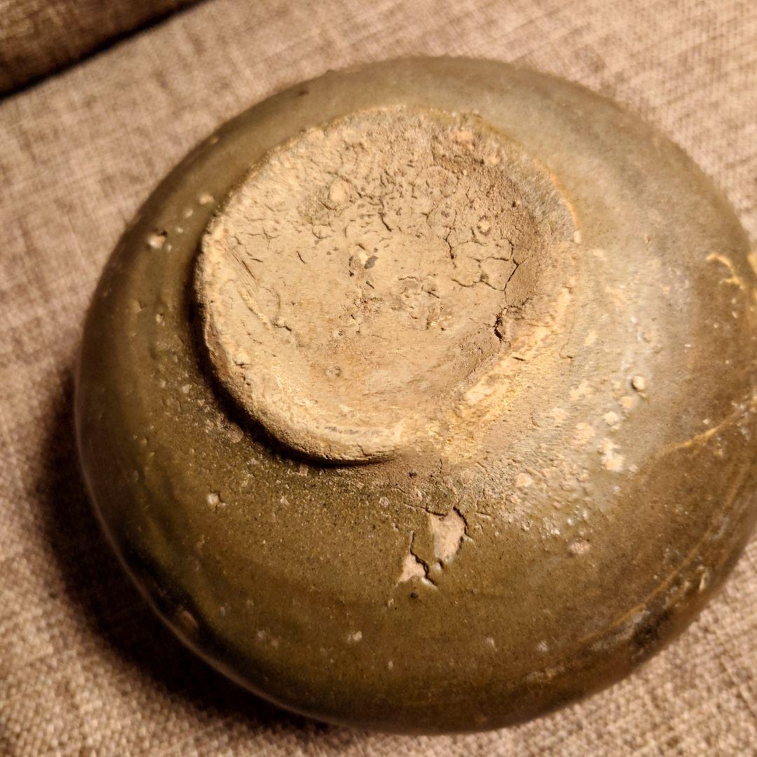 李朝飴釉算盤玉形壺