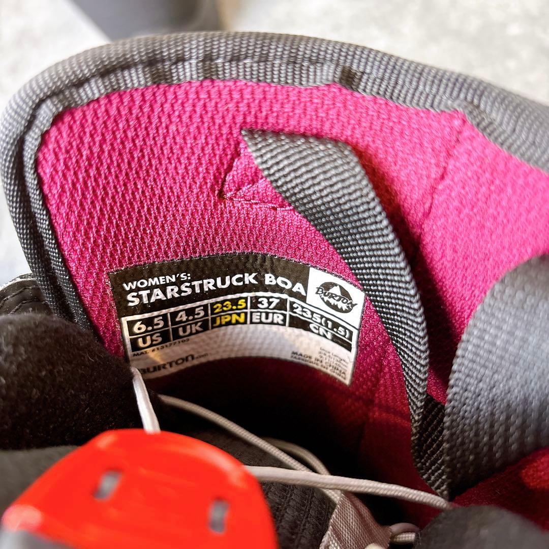【極美品】Burton バートン STARSTRUCK BOA 23.5cm
