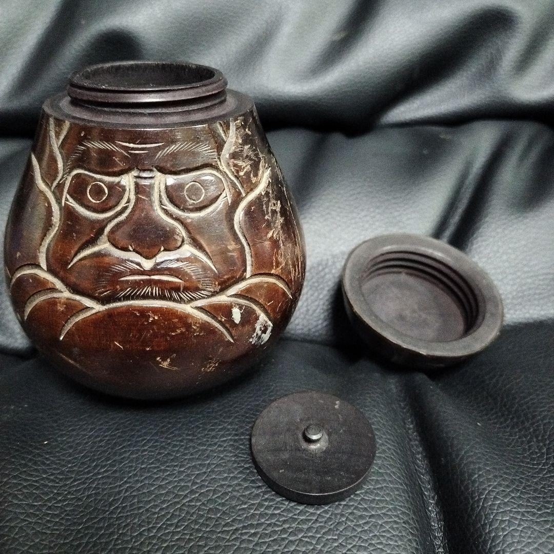 達磨 棗 茶道具 アンティーク 骨董