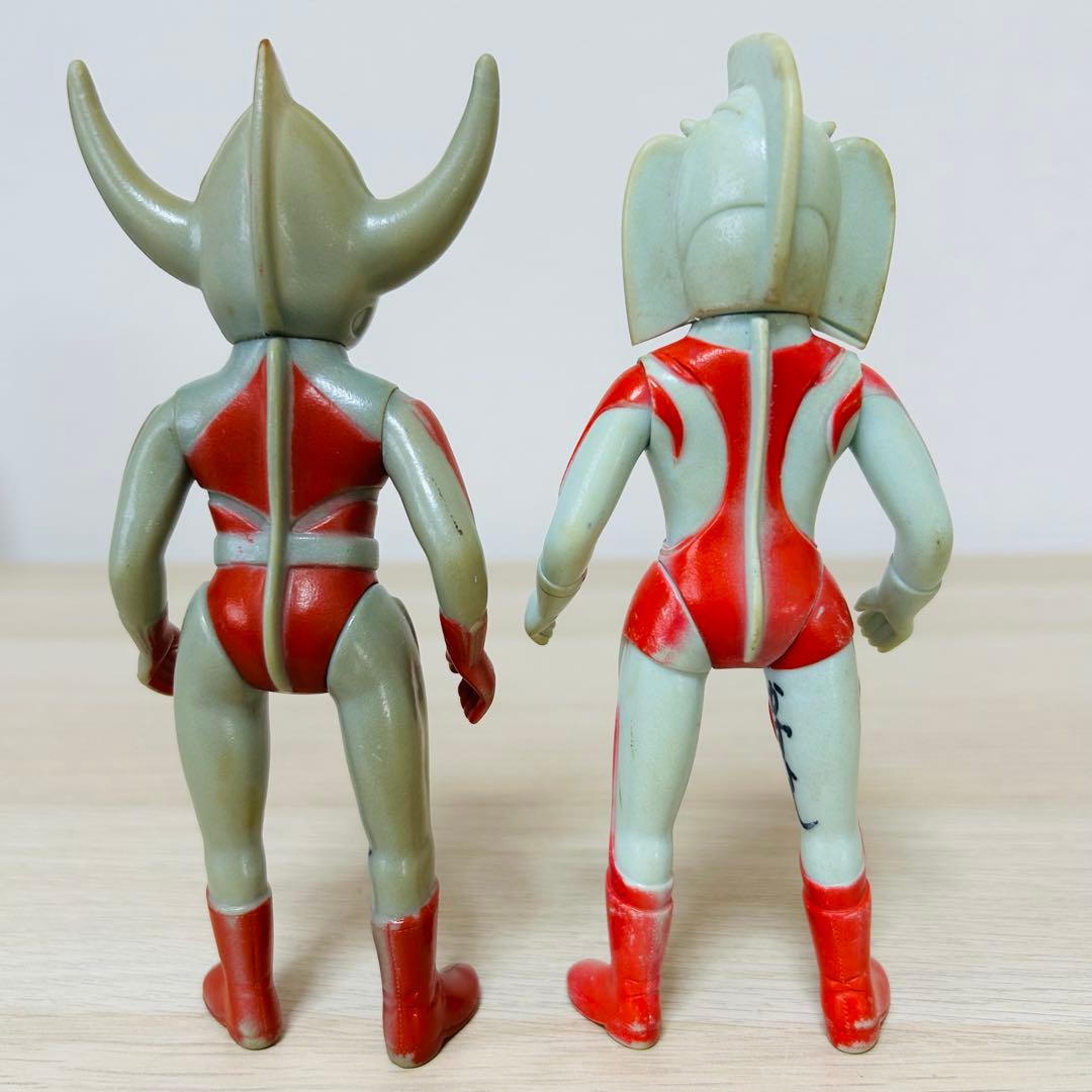 【超レア品】ウルトラの父　ウルトラの母　ブルマァク　フィギュア　ソフビ　レトロ