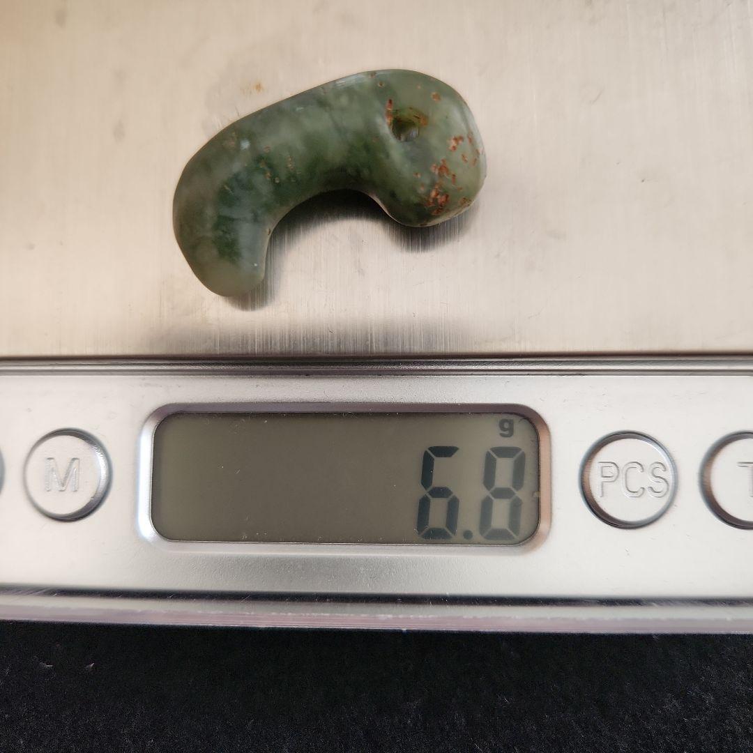 勾玉‥古墳時代、琅玕翡翠