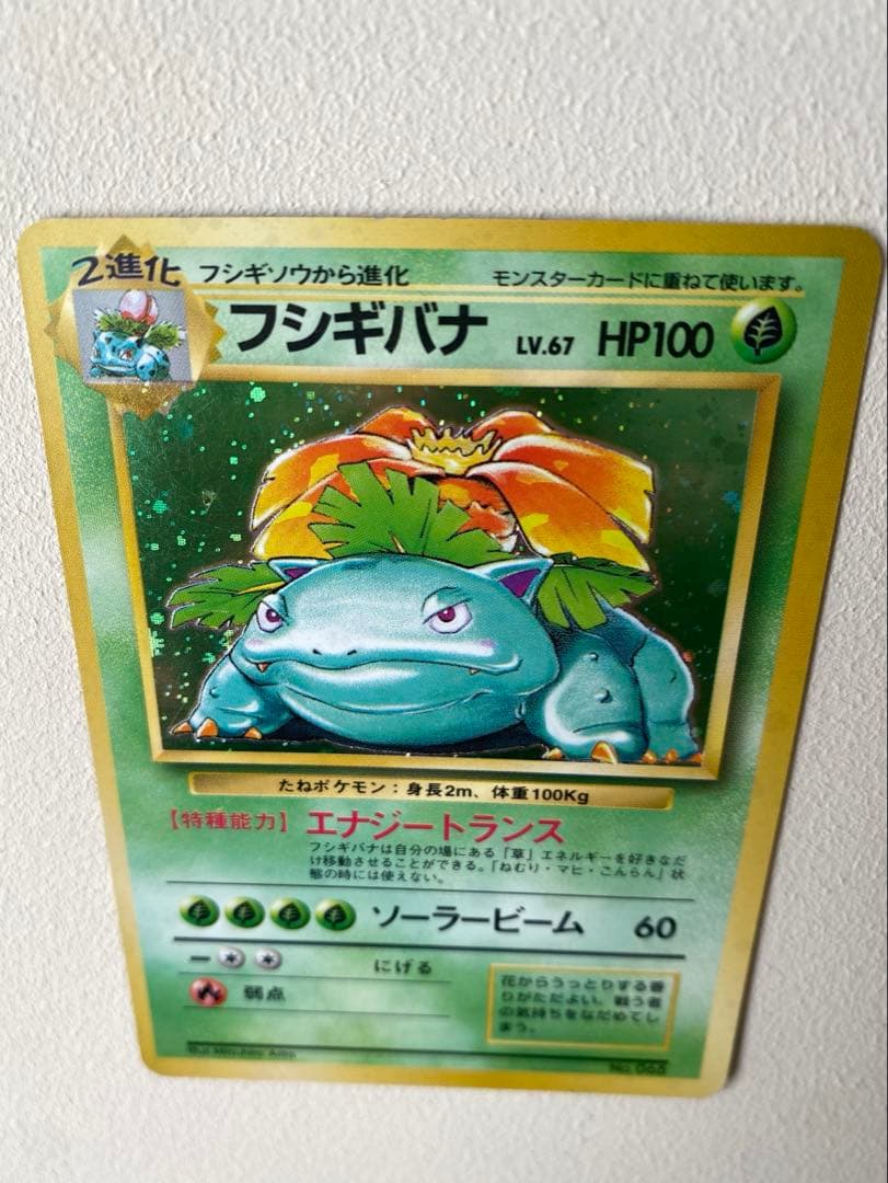 【最初期】フシギバナ 星マークなし No.68 エラー 旧裏 希少