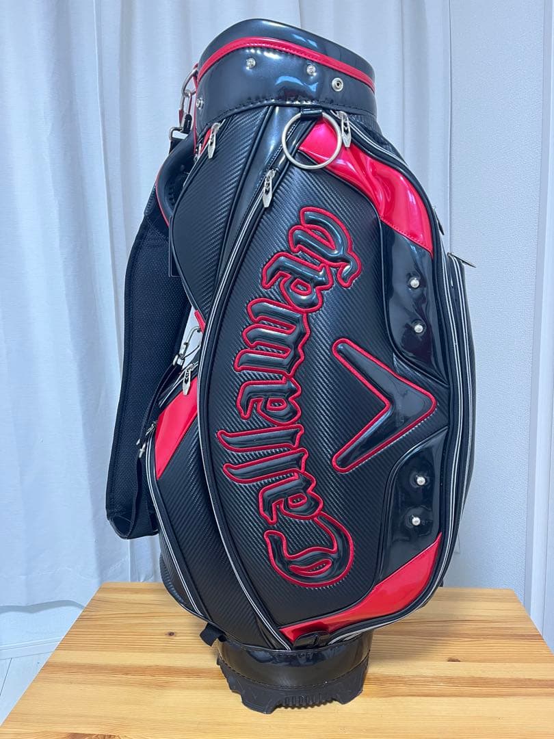 Callaway ゴルフバッグ ブラック/レッド
