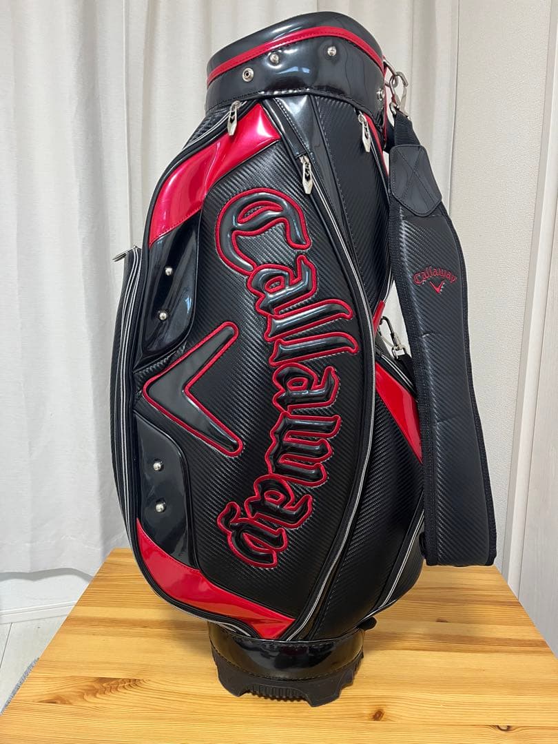 Callaway ゴルフバッグ ブラック/レッド