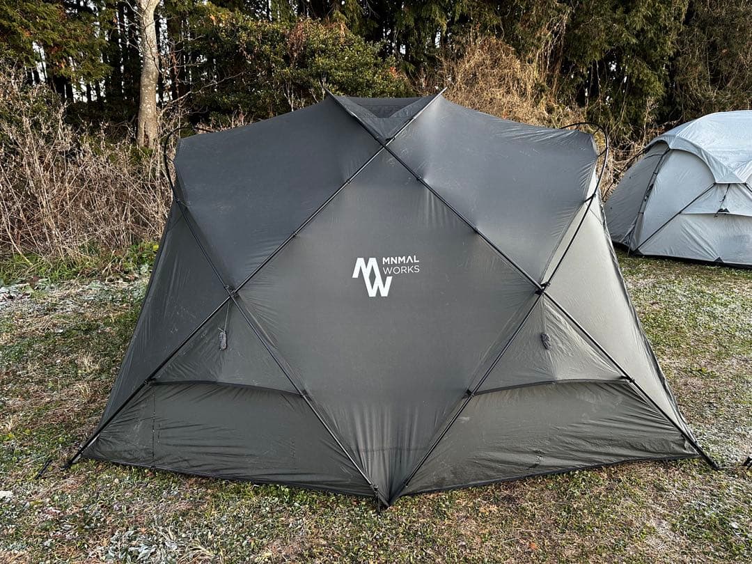 ミニマルワークス　シェルターG チャコール ドアメッシュ×1 セット