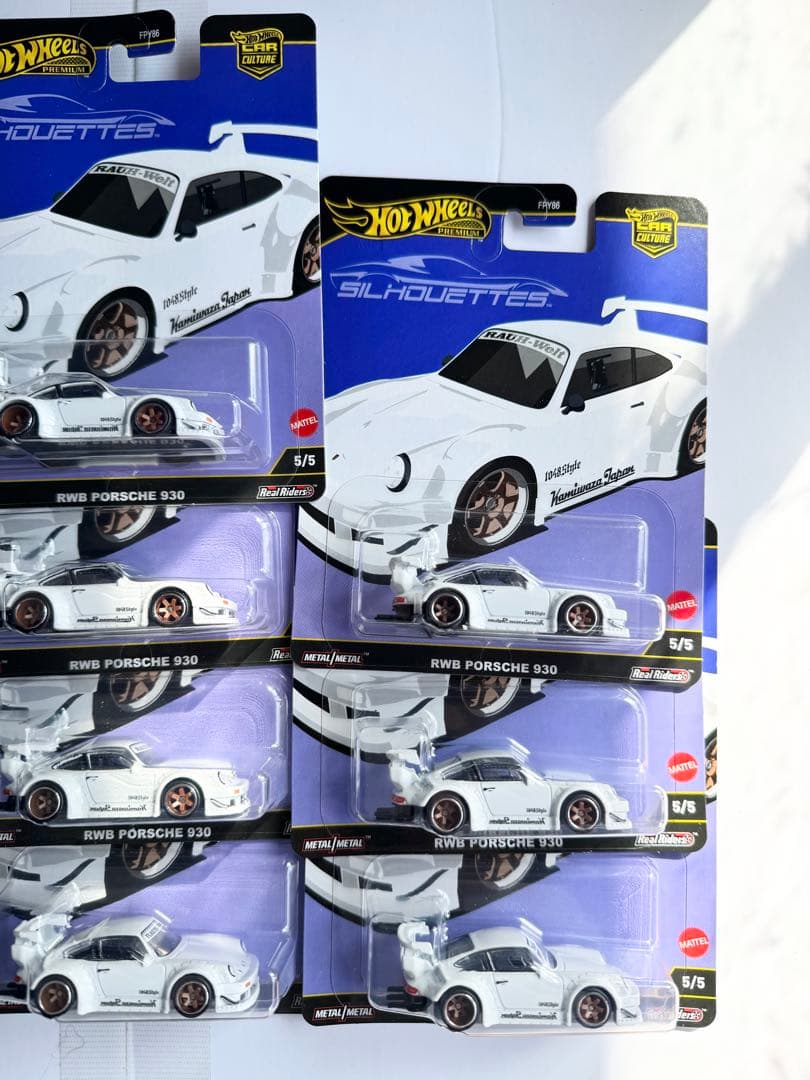 10台 ホットウィール カーカルチャー シルエット RWB ポルシェ 930