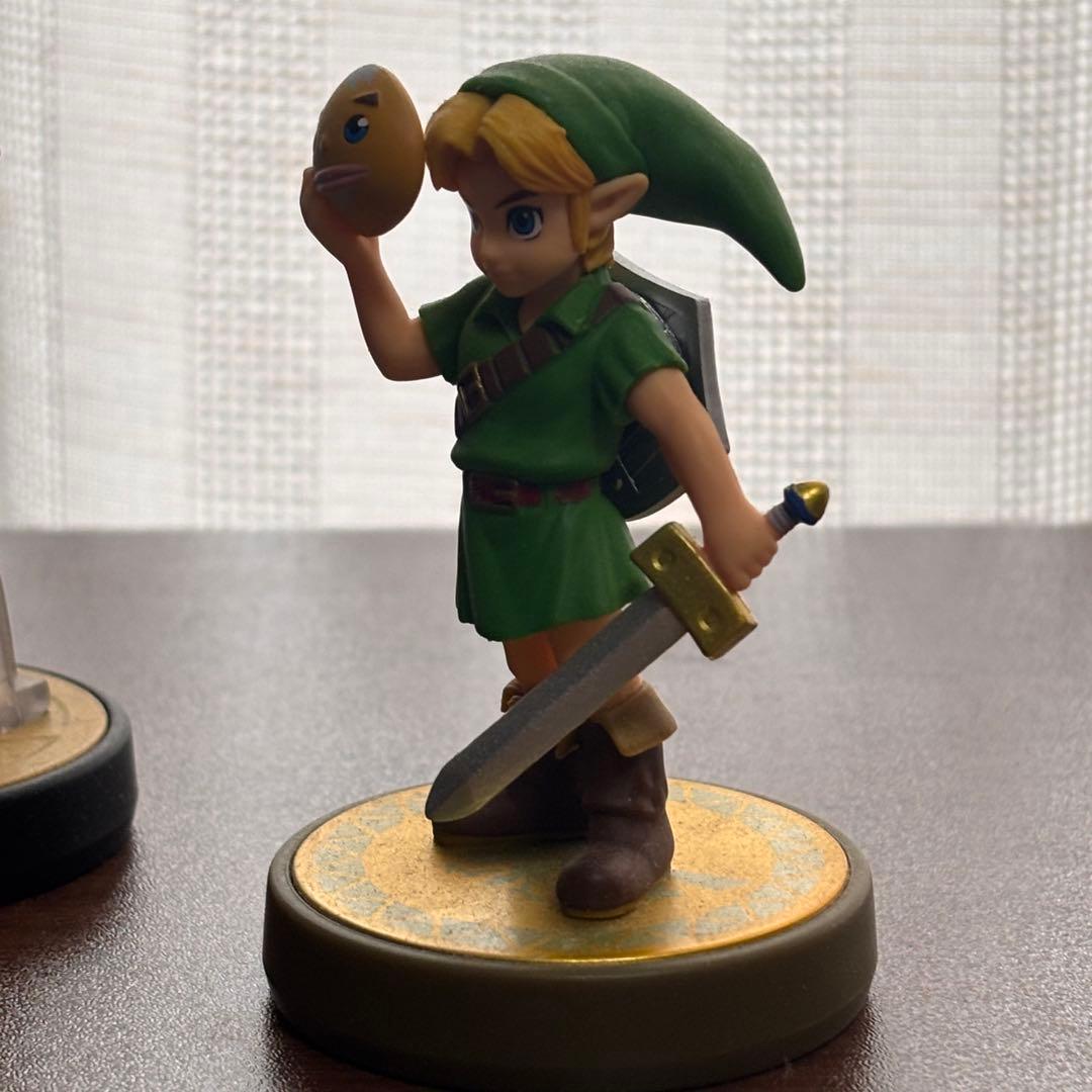 amiibo ゼルダの伝説　リンク　時のオカリナ　シーク　ゼルダ　ムジュラの仮面