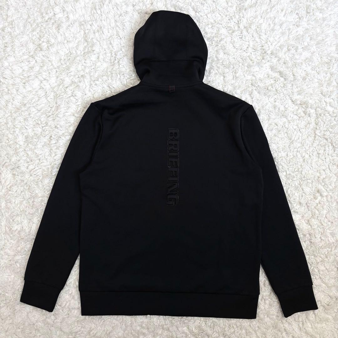 美品✨ BRIEFING ブリーフィング ゴルフ パーカー 3Dロゴ メンズ L