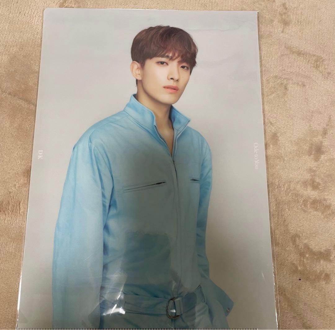 ドギョム DK ソクミン セブチseventeen うちわ クリアファイル