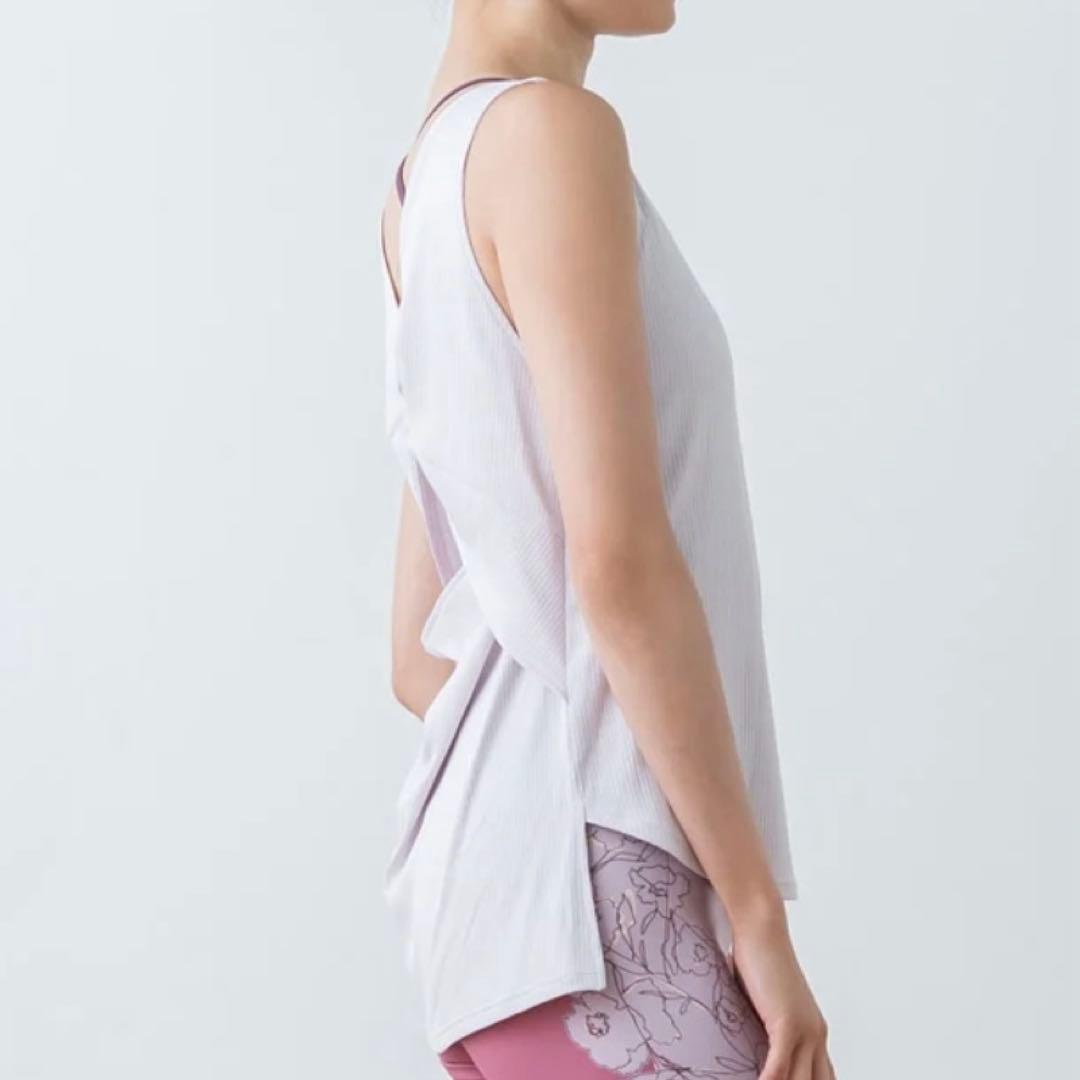 SUKALAドローイングフラワーセパレートタンクトップ&ブラトップセット M