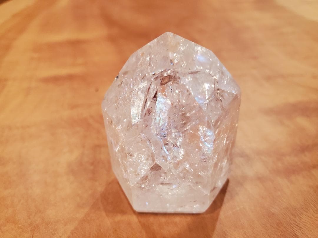 ファイヤーアンドアイスクォーツ 約98g